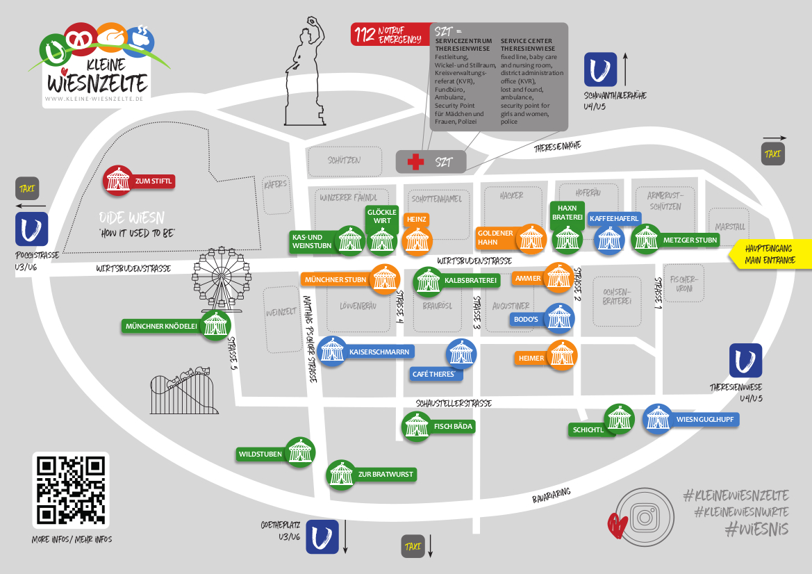 Wiesnplan Kleine Wiesnzelte_Stand Standort